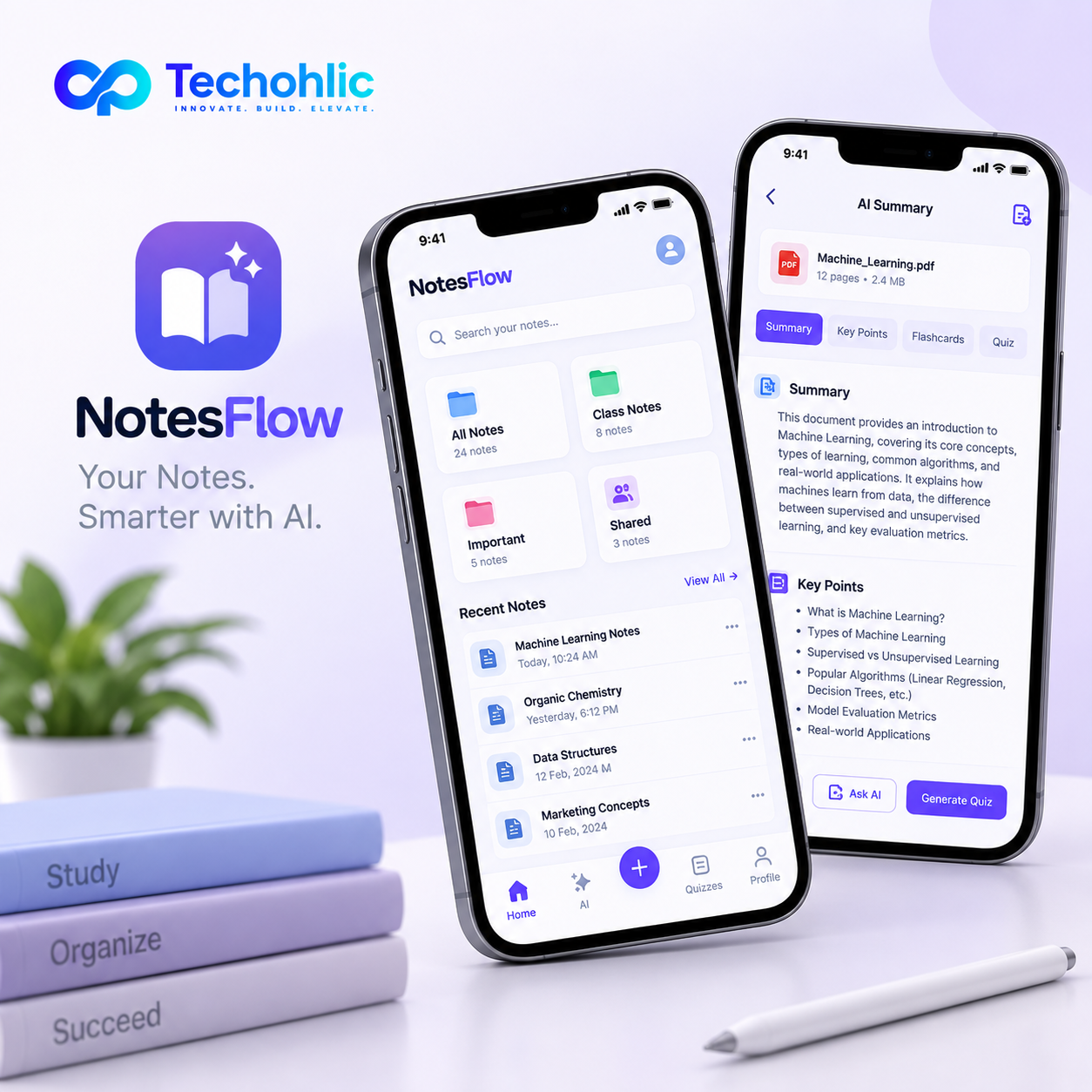 NotesFlow AI — AI Study Companion